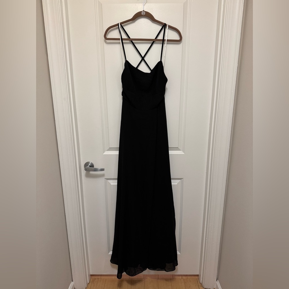 NEW Lulus Elegant Black Maxi Dress - Formal Event, Wedding Guest - over 50% off! - Picture 6 of 10